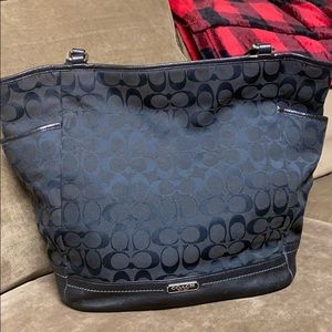 Large coach tote